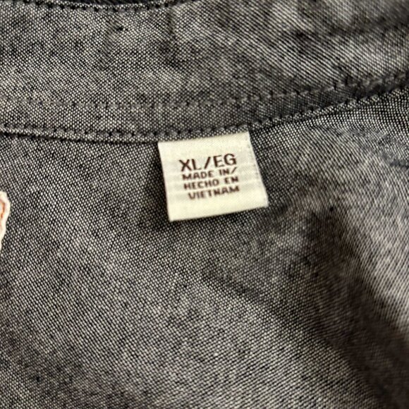 Men's Plaid Cotton Flannel Shirt by Weatherproof - Size XL - Picture 8 of 10